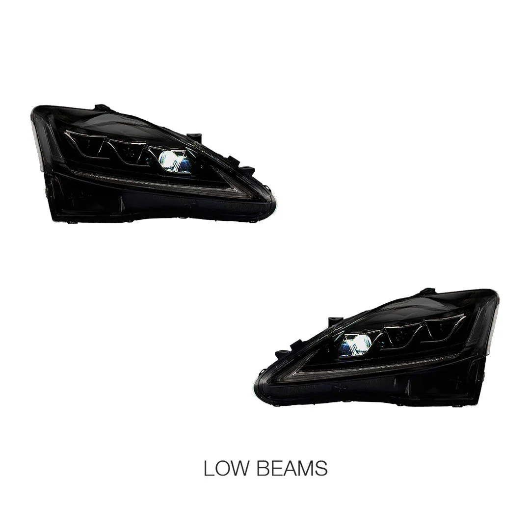 Lexus IS250 IS350 IS-F (2006 - 2013) Sequential Indicator Headlights LH + RH - Image 4