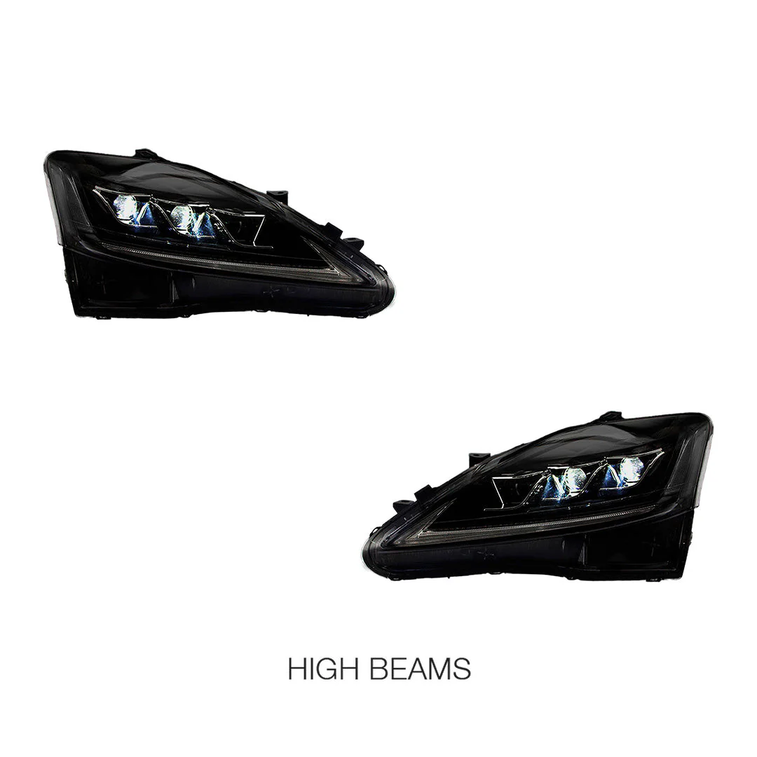 Lexus IS250 IS350 IS-F (2006 - 2013) Sequential Indicator Headlights LH + RH - Image 5