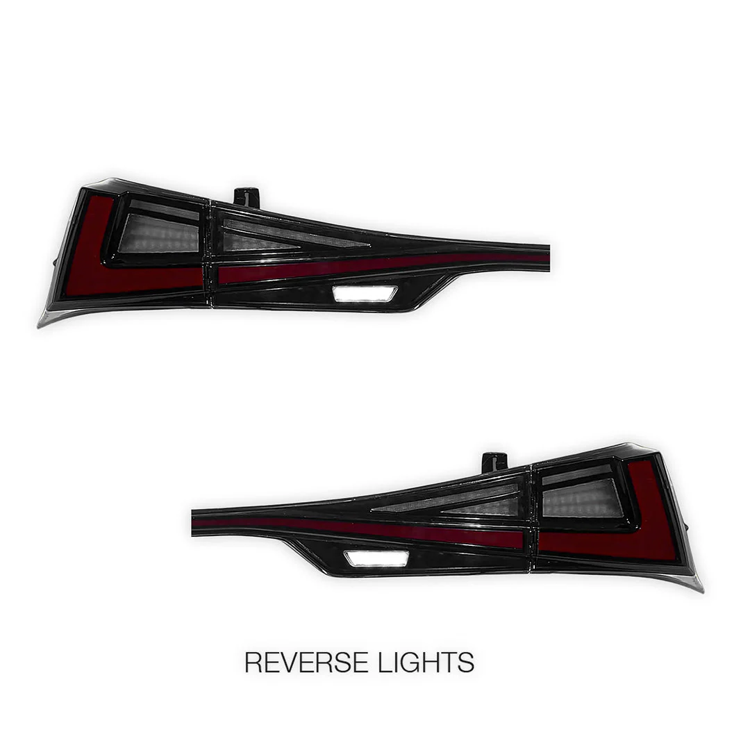 Lexus IS300h AVE30 (2014 - 2020) Sequential Smoked Full LED Tail Lights LH + RH - Image 5