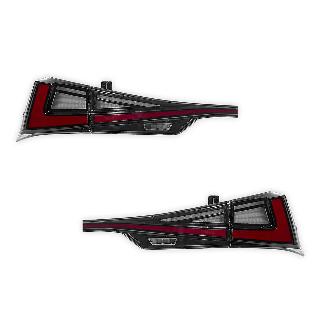 Lexus IS350 GSE21 / GSE31 (2014 - 2020) Sequential Smoked Full LED Tail Lights LH + RH - Image 6