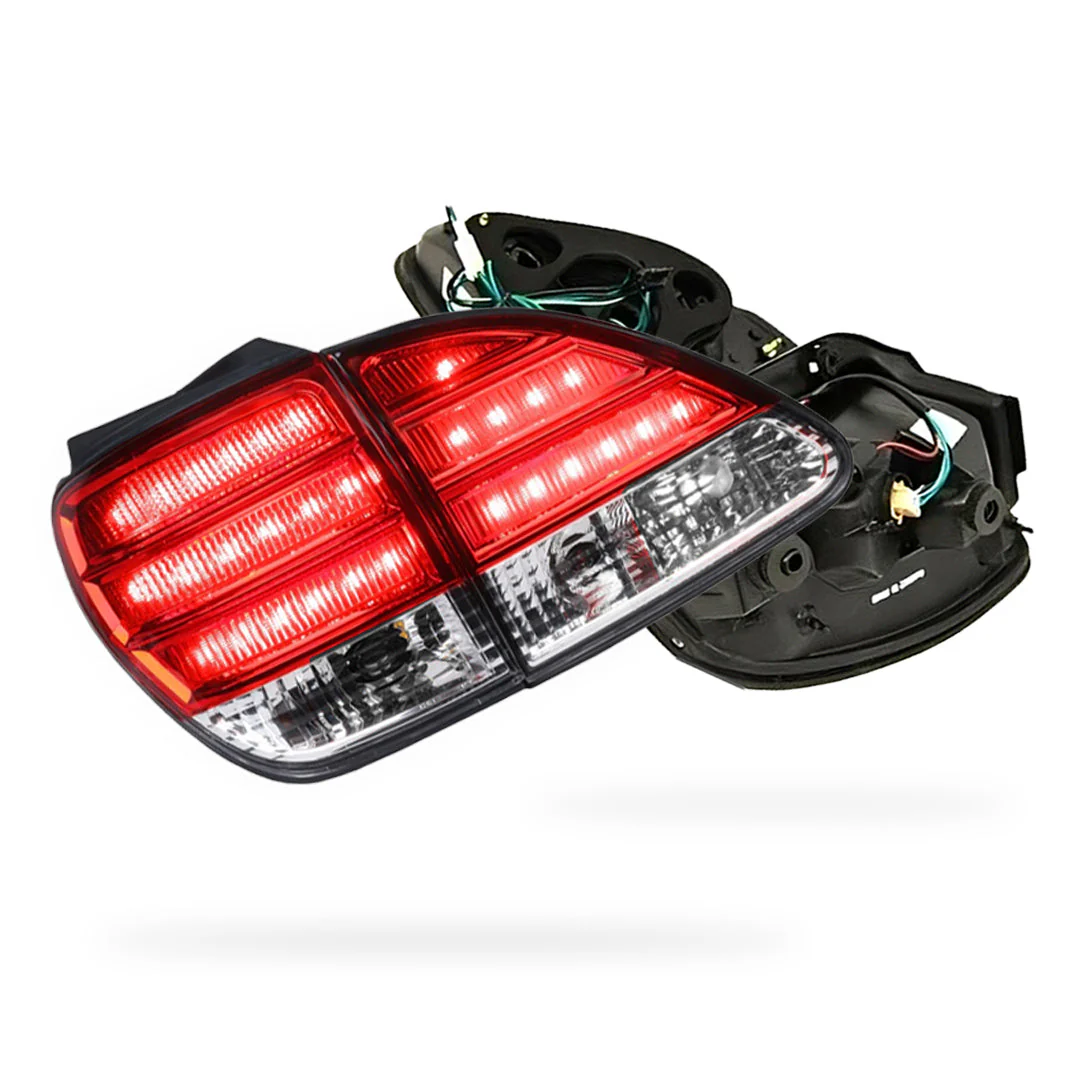 Lexus RX GSU / MCU / MHU (1999 - 2003) Clear Red LED Tail Lights with Garnish LH + RH