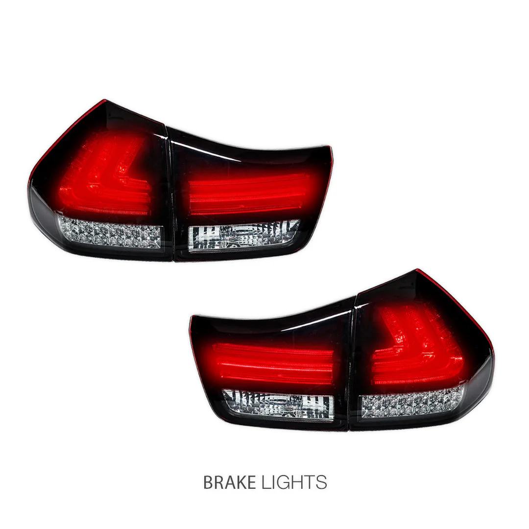 Lexus RX GSU / MCU / MHU (2003 - 2008) 3D LED Stripe Bar Tail Lights LH + RH - Image 10