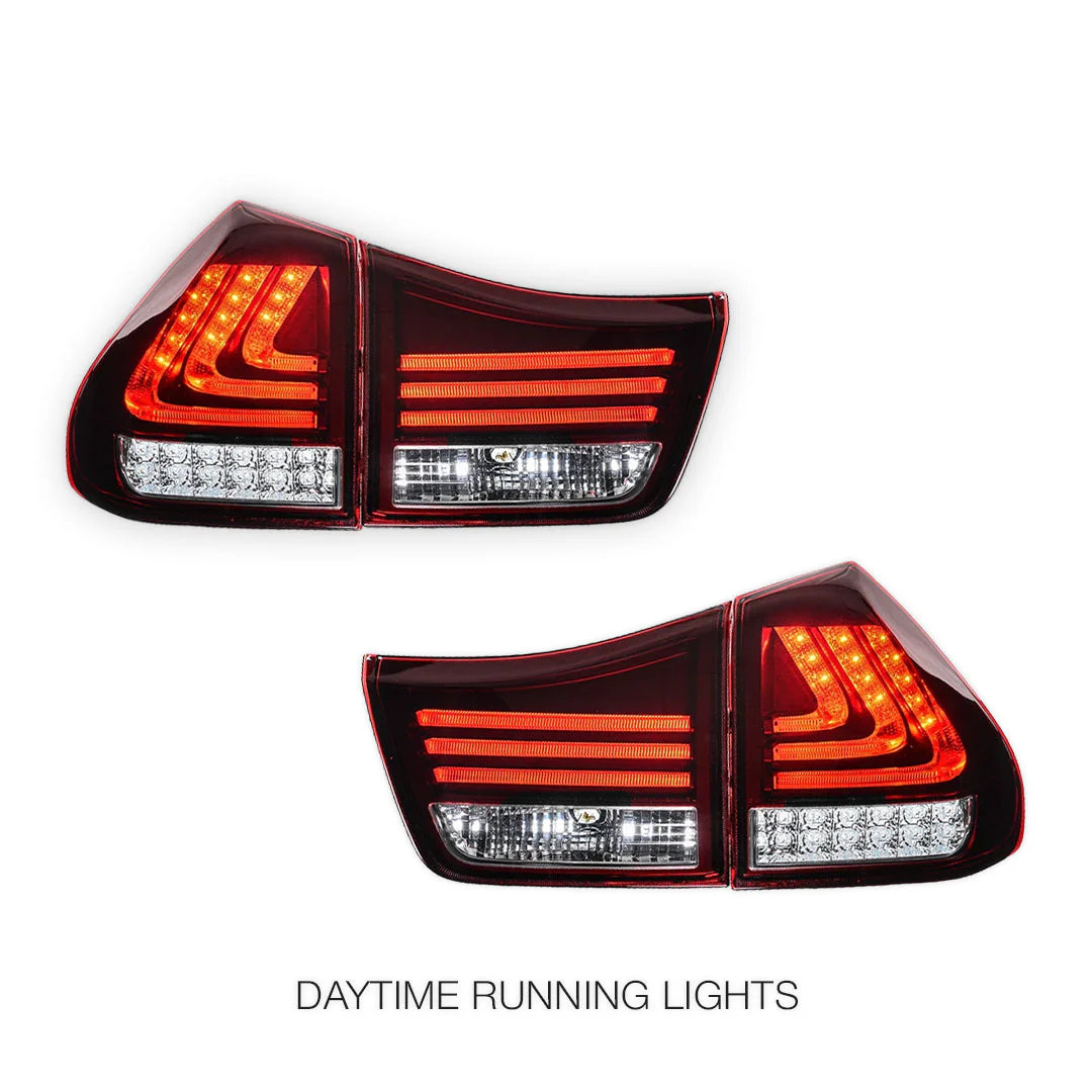 Lexus RX GSU / MCU / MHU (2003 - 2008) 3D LED Stripe Bar Tail Lights LH + RH - Image 2