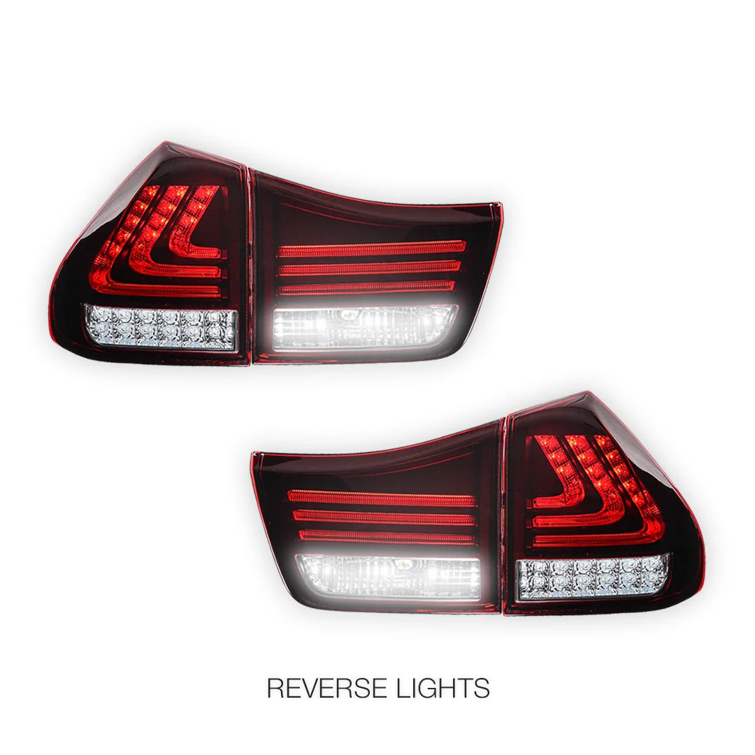 Lexus RX GSU / MCU / MHU (2003 - 2008) 3D LED Stripe Bar Tail Lights LH + RH - Image 5