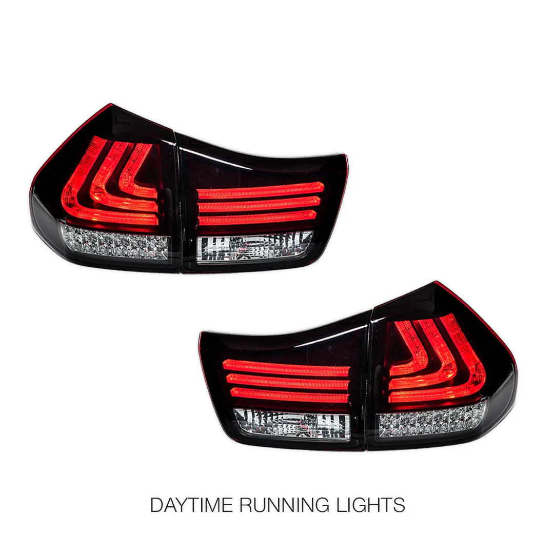Lexus RX GSU / MCU / MHU (2003 - 2008) 3D LED Stripe Bar Tail Lights LH + RH - Image 8