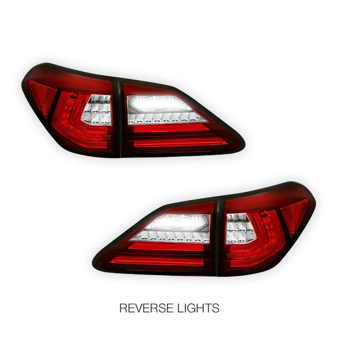 Lexus RX GSU / MCU / MHU / AGL / GGL / GYL (2008 - 2015) Sequential 3D LED Stripe Bar Tail Lights LH + RH - Image 5