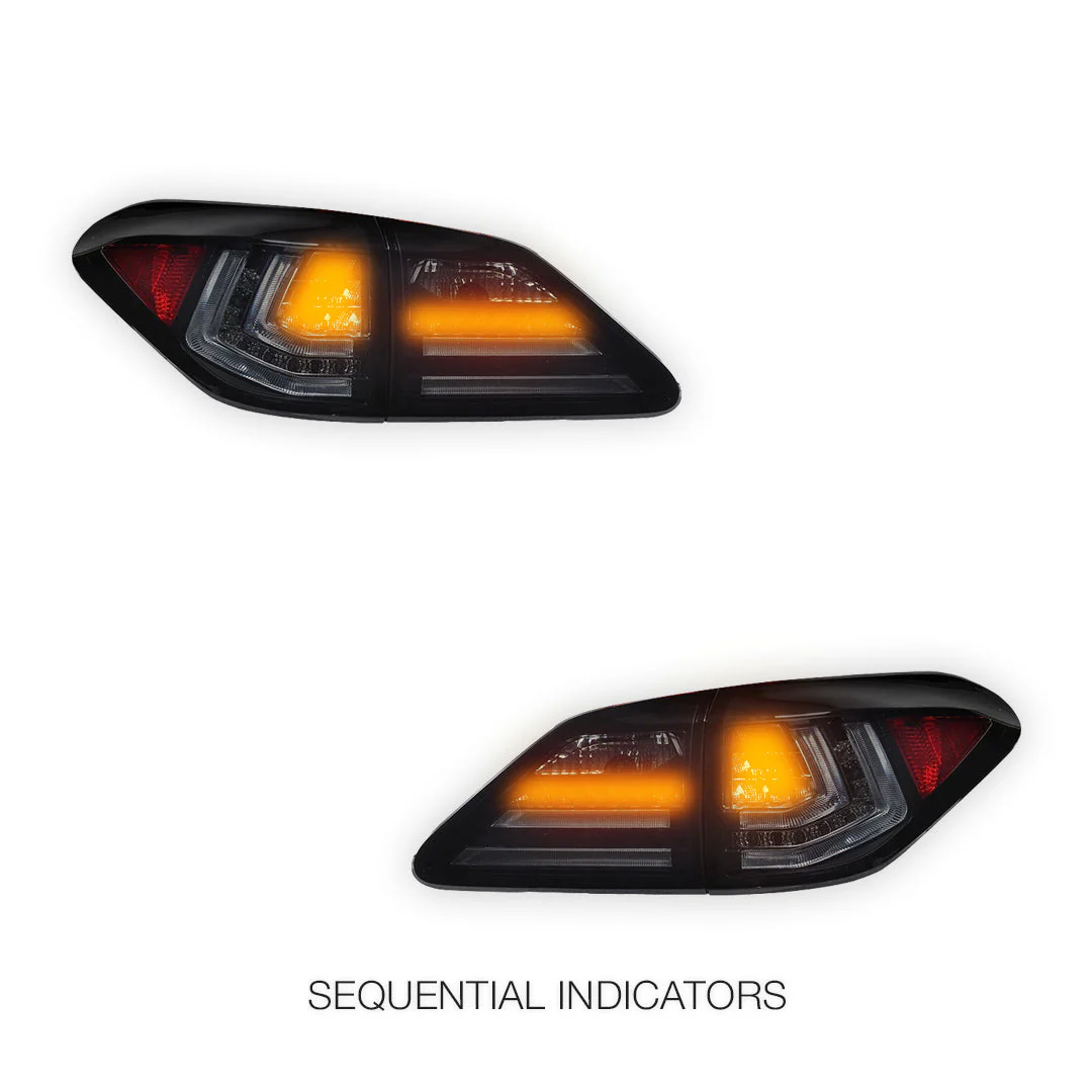 Lexus RX GSU / MCU / MHU / AGL / GGL / GYL (2008 - 2015) Sequential 3D LED Stripe Bar Tail Lights LH + RH - Image 9