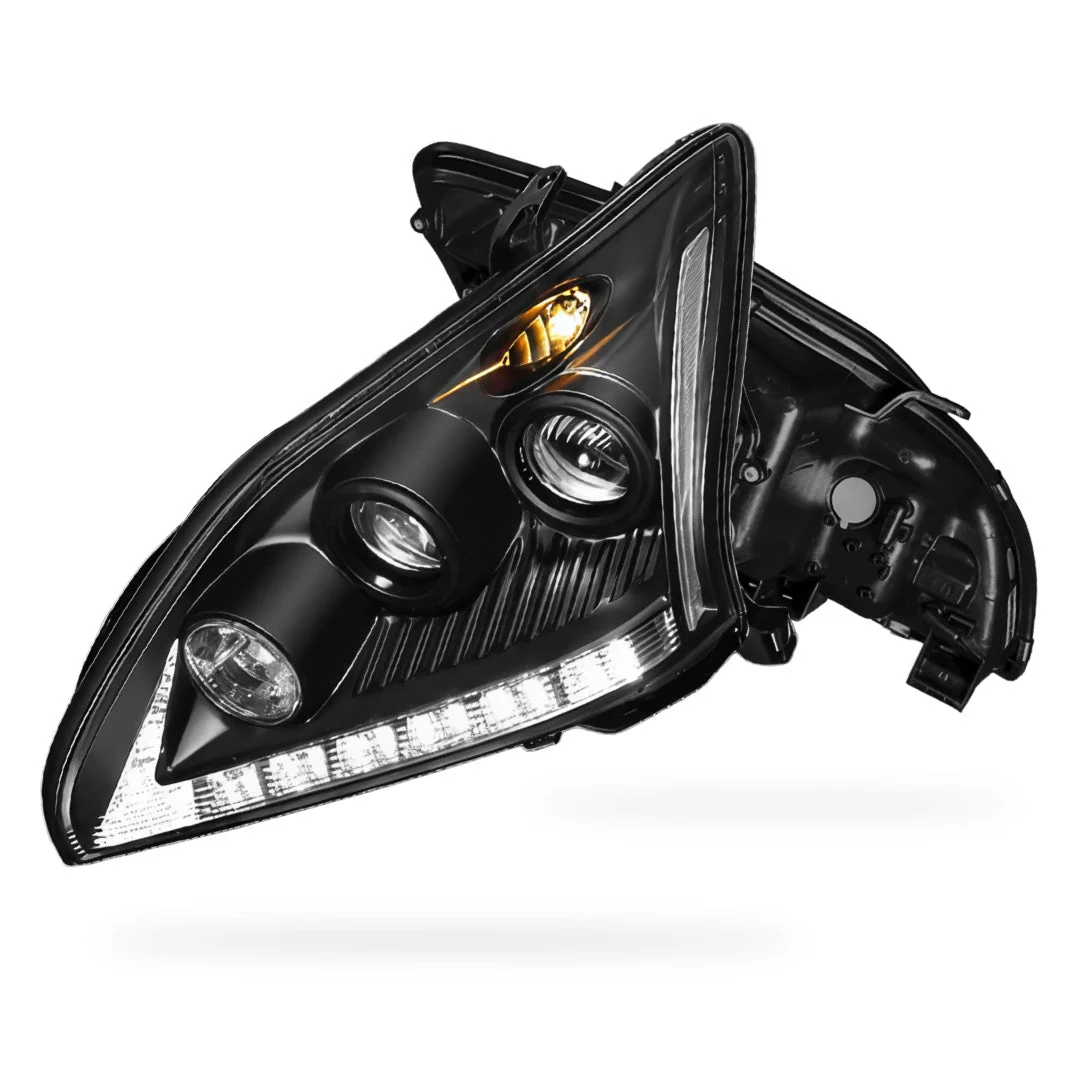 Lexus RX350 GSU30 / MCU35 (2006 - 2008) LED DRL & CCFL-Angel Eyes Projector Headlights LH + RH - Image 7