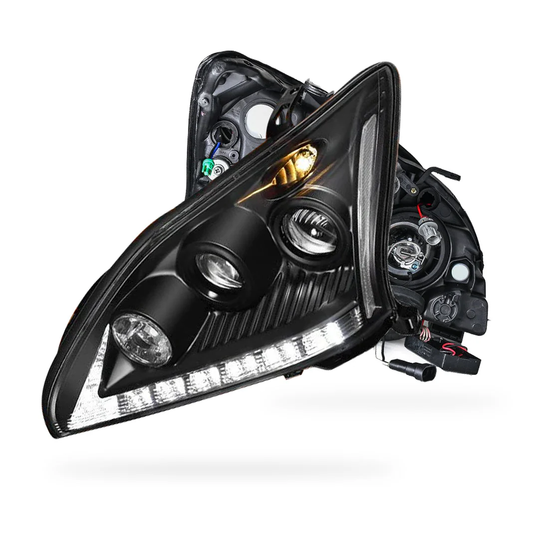 Lexus RX400H MHU33 / MHU38 (2005 - 2008) LED DRL Projector Headlights LH + RH - Image 7