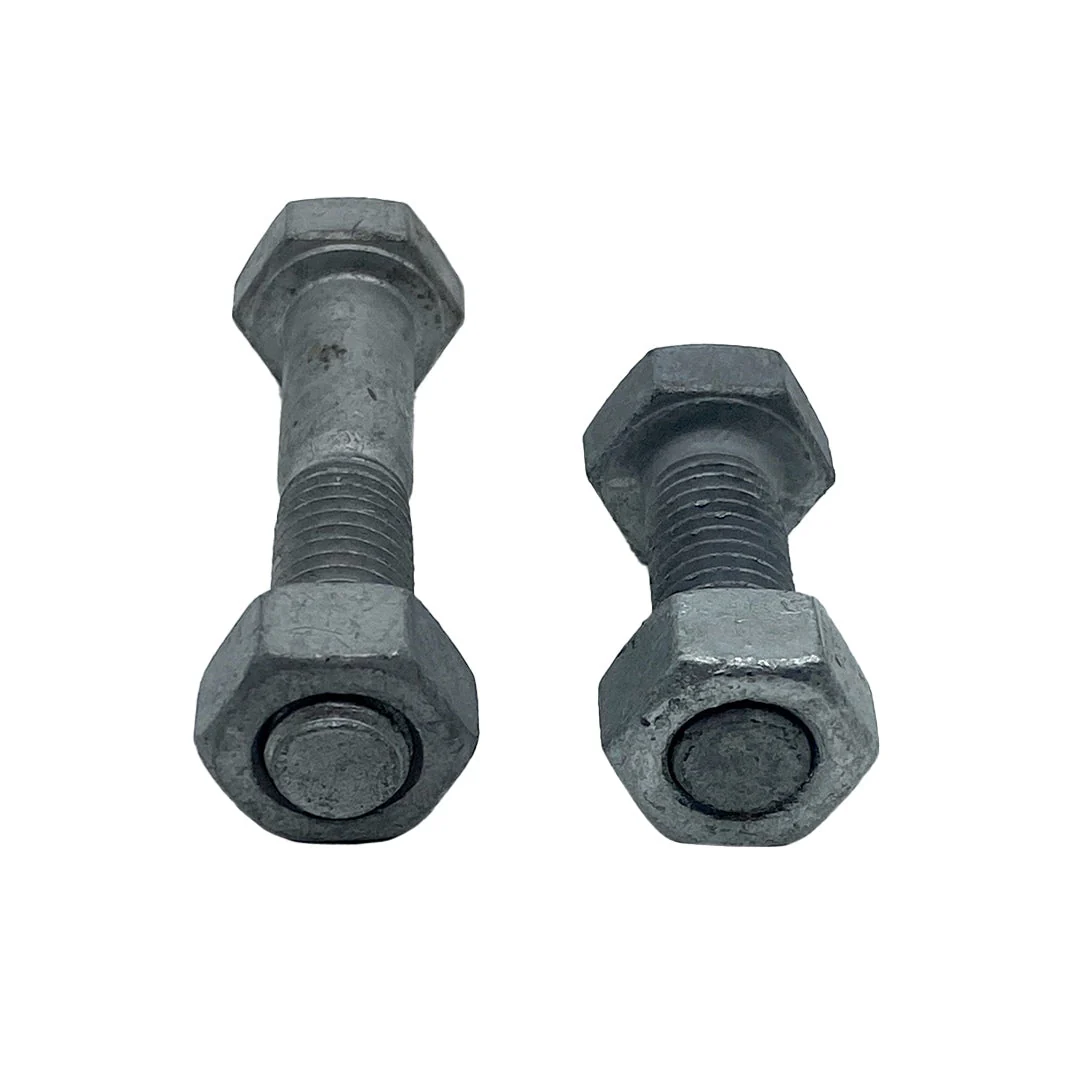M16 x 85mm 2.00p Coarse Hex Bolt and Nut Mild Steel Class 4.6 Galvanised - Image 5