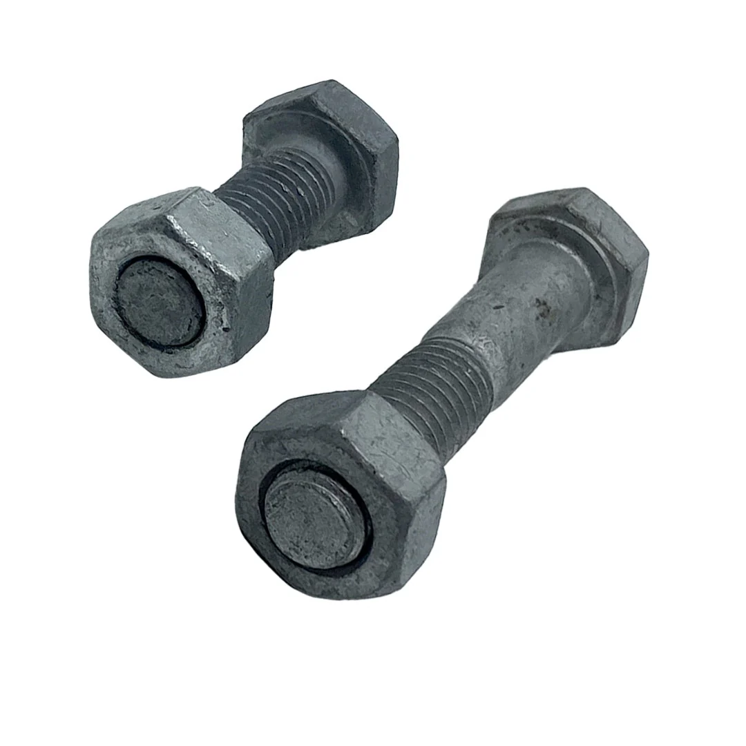 M20 x 800mm 2.50p Coarse Hex Bolt and Nut Mild Steel Class 4.6 Galvanised - Image 3