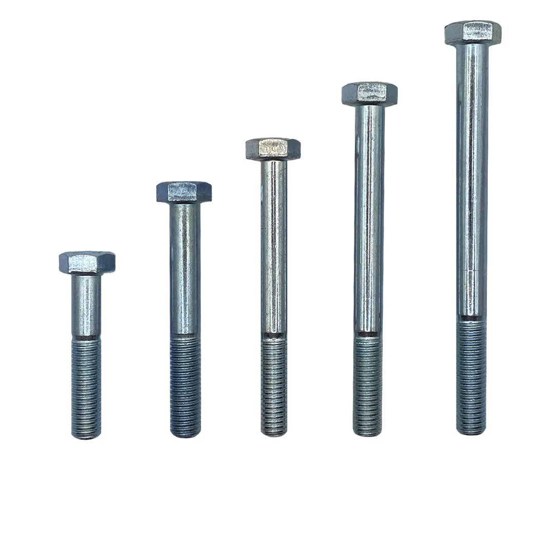 M30 x 170mm 3.50p Metric Coarse Hex Bolt High Tensile Class 8.8 Zinc