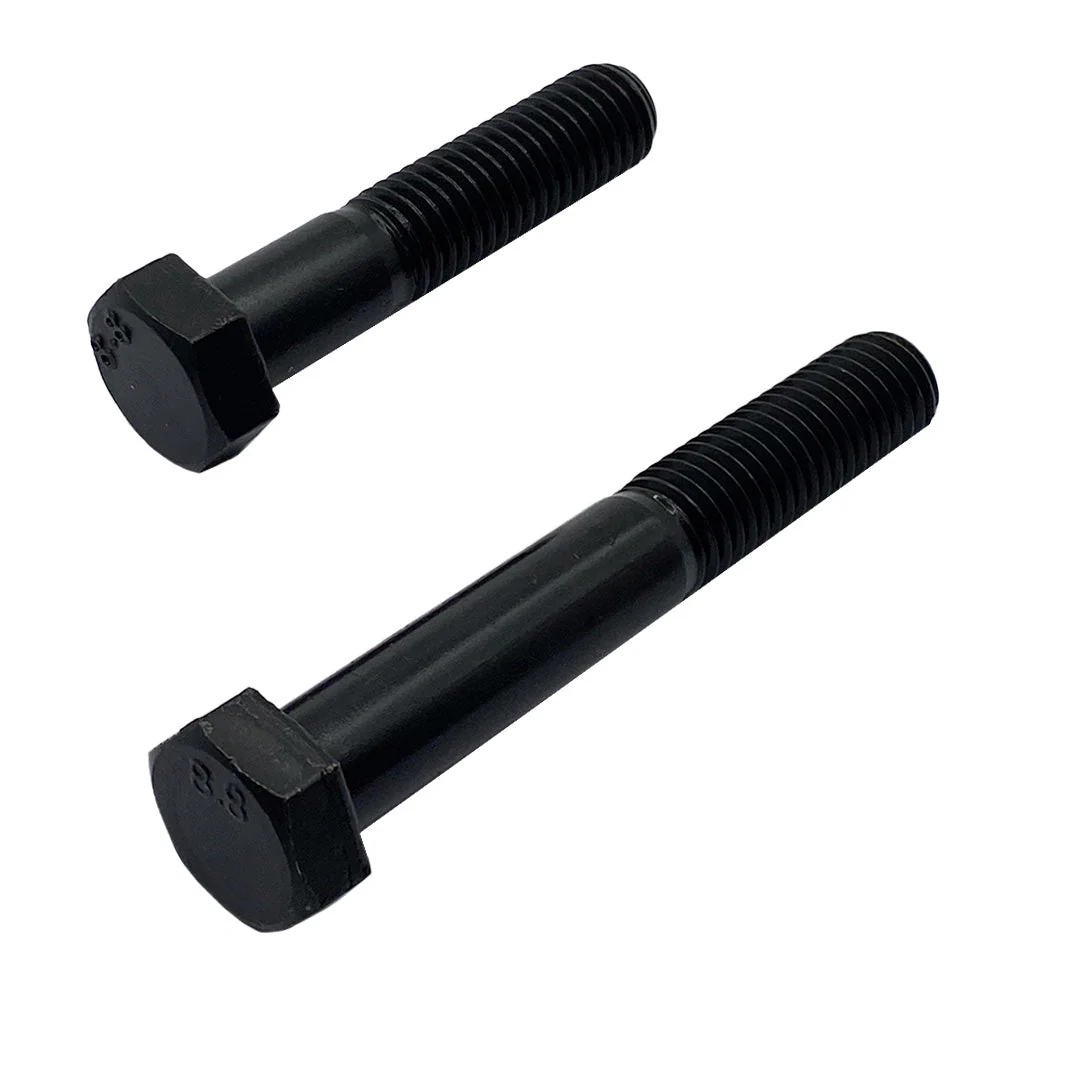M30 x 230mm 3.50p Metric Coarse Hex Bolt High Tensile Class 8.8 Black - Image 2