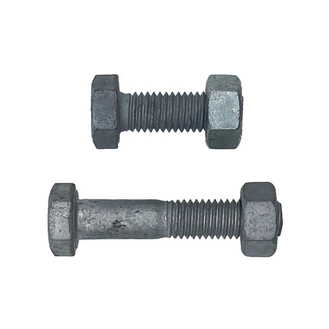 M30 x 750mm 3.50p Coarse Hex Bolt and Nut Mild Steel Class 4.6 Galvanised - Image 4