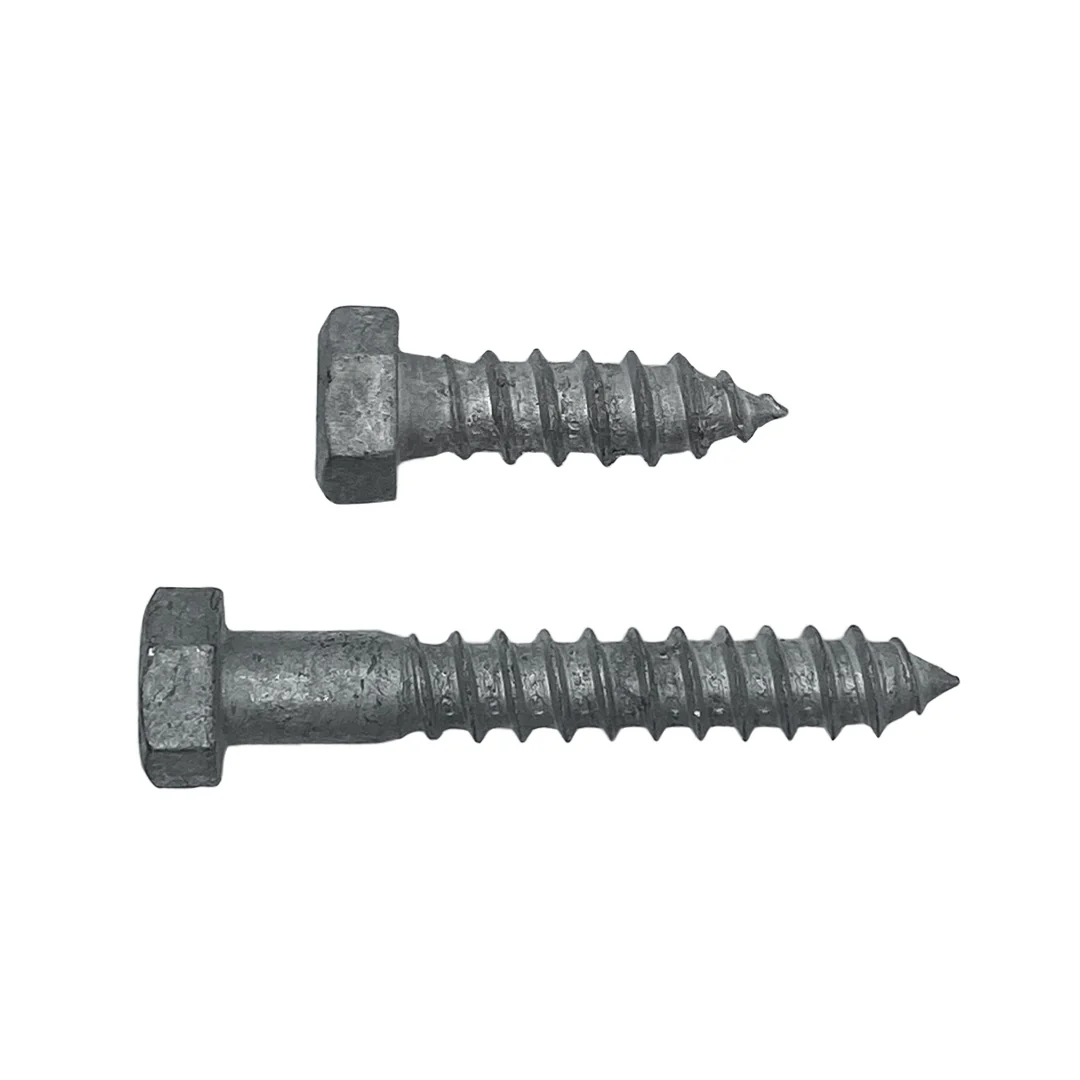 M6 x 65mm Metric Coarse Hex Coach Screw Class 4.6 Galvanised - Image 4