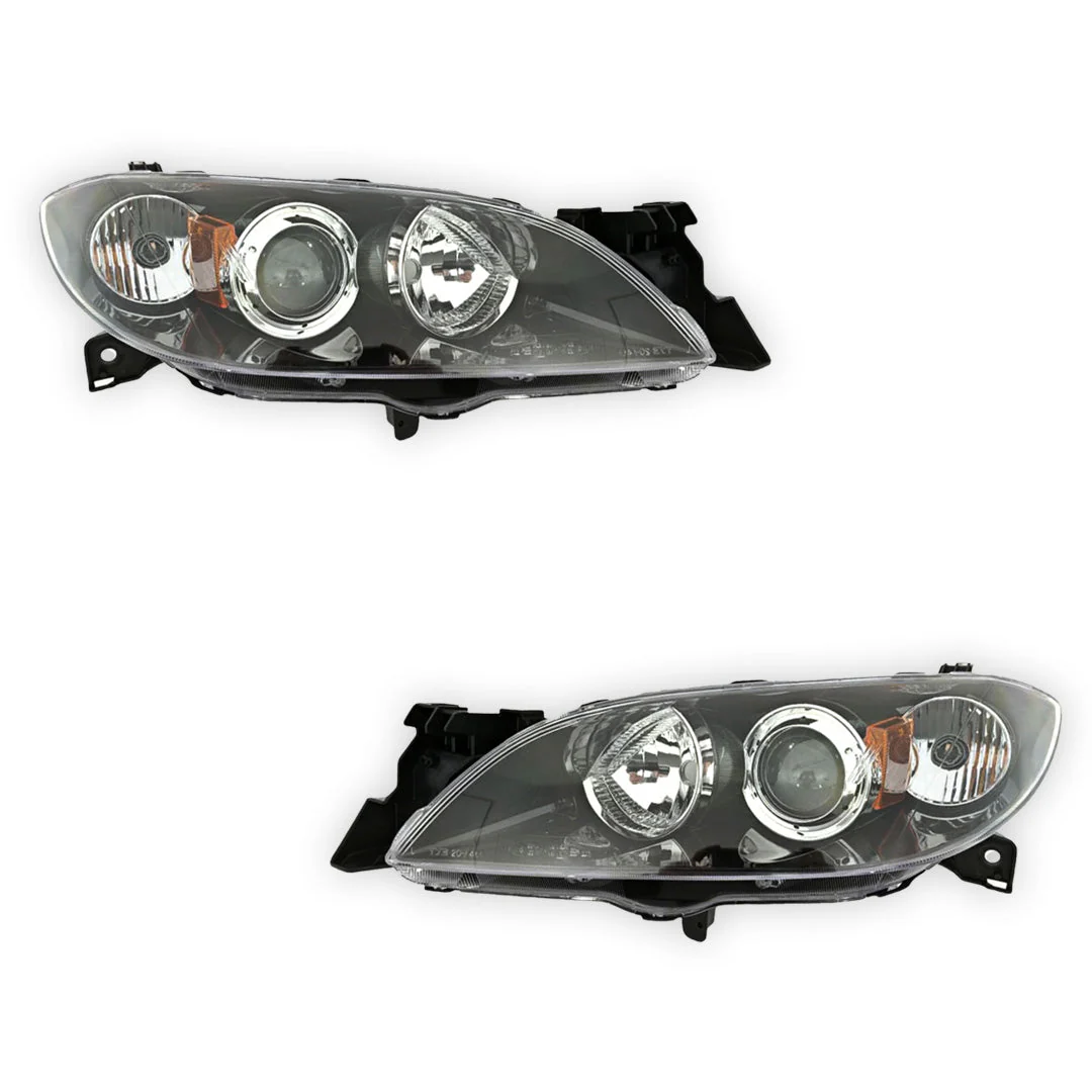 Mazda 3 BK (2003 - 2006) OEM Style Headlights LH + RH - Image 2