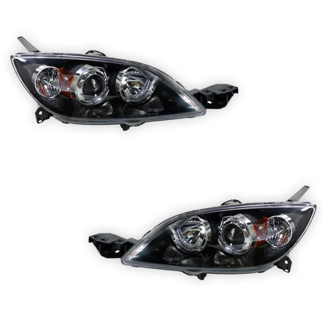 Mazda 3 BK (2006 - 2009) OEM Style Headlights LH + RH - Image 2