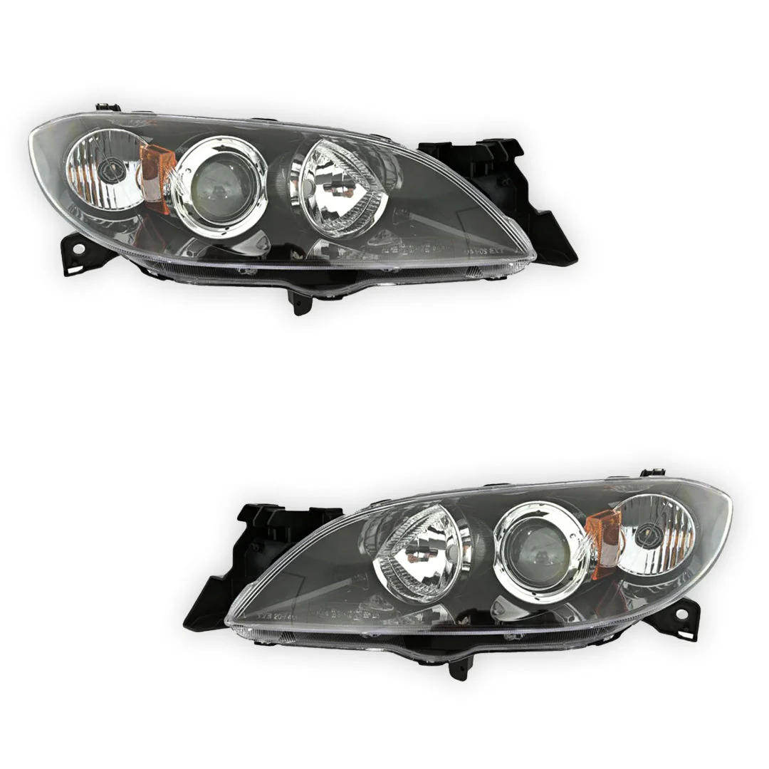 Mazda 3 BK (2006 - 2009) OEM Style Headlights LH + RH - Image 2