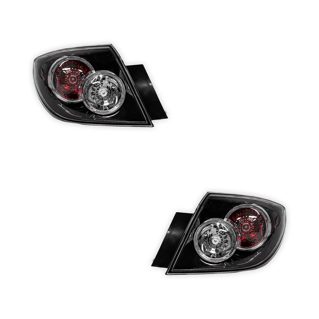 Mazda 3 BK Hatch (2006 - 2009) Tail Lights LH + RH - Image 2