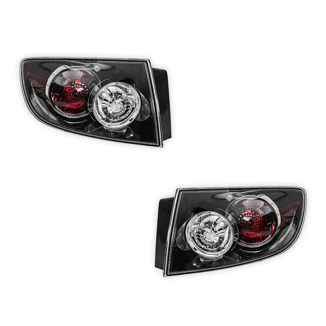 Mazda 3 BK Sedan (2006 - 2009) Tail Lights LH + RH - Image 2