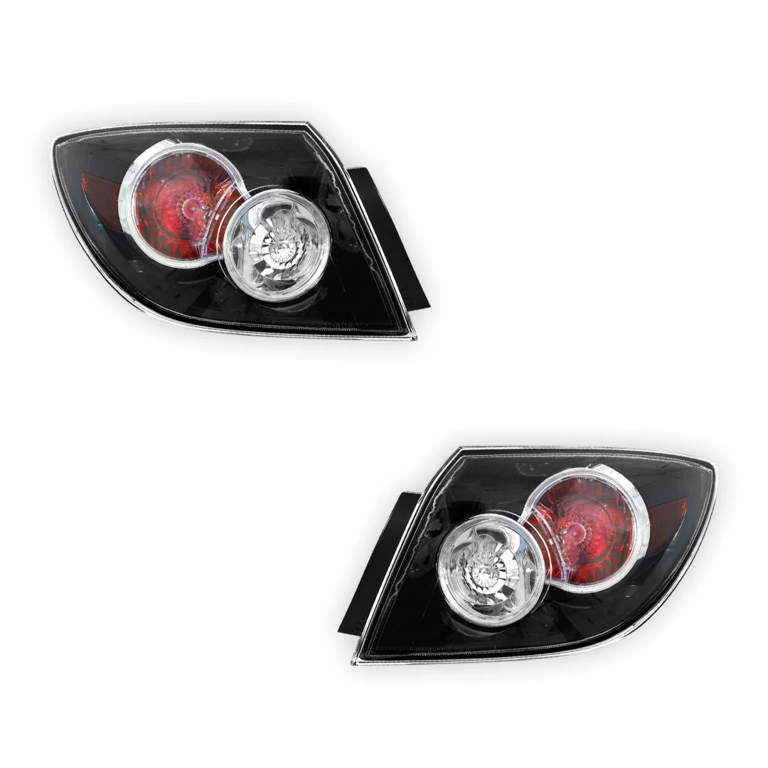 Mazda 3 BK Series 2 (2004 - 2009) OEM Style Tail Lights LH + RH - Image 2
