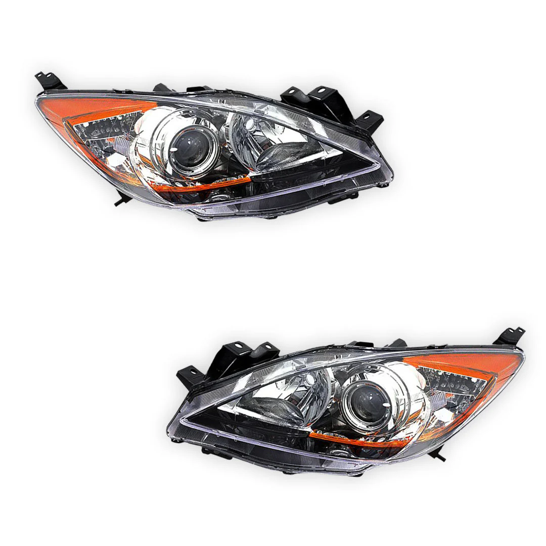 Mazda 3 BL (2009 - 2011) OEM Style Headlights LH + RH - Image 2