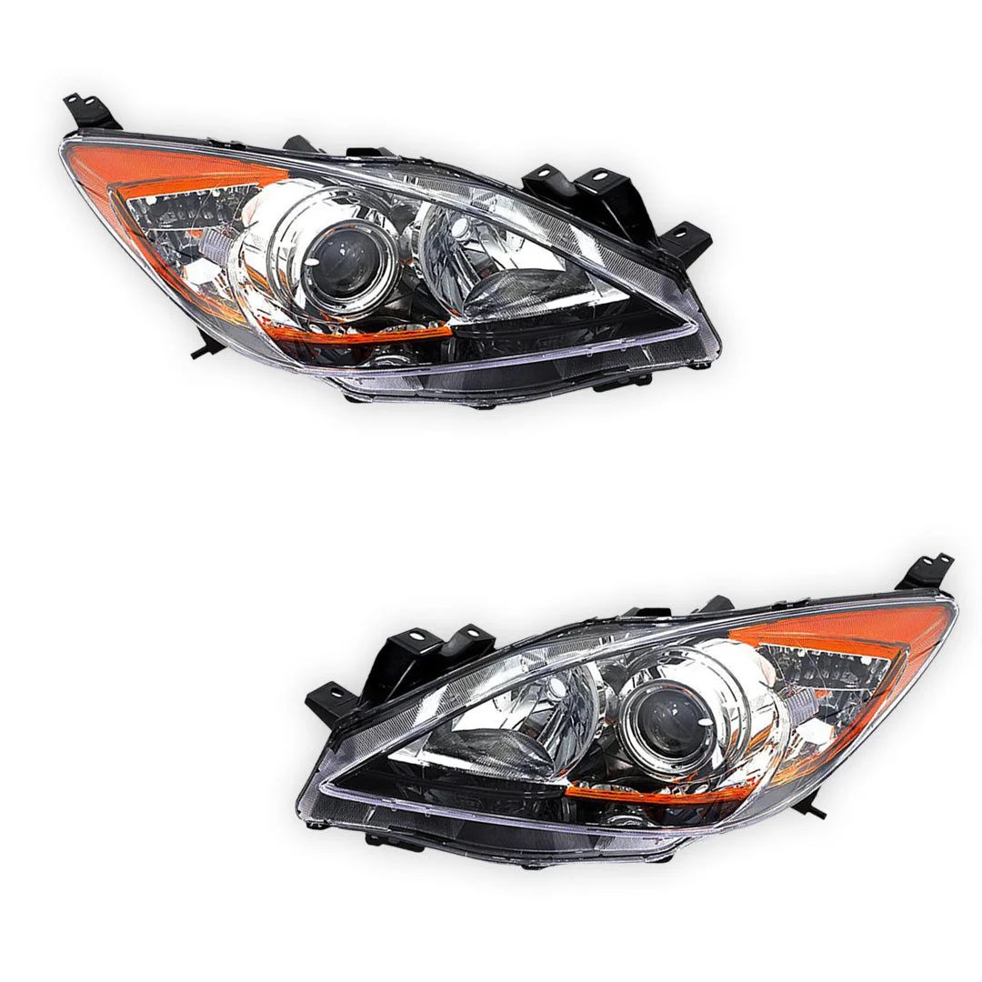 Mazda 3 BL (2009 - 2011) OEM Style Headlights LH + RH - Image 2