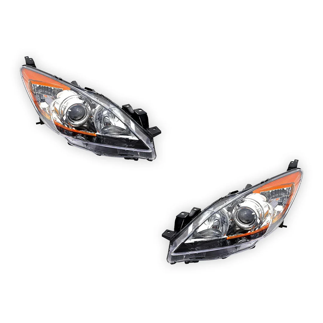 Mazda 3 BL (2009 - 2011) OEM Style Headlights LH + RH - Image 2