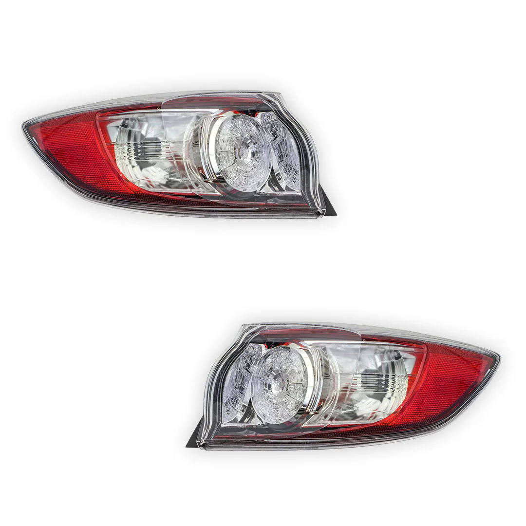 Mazda 3 BL (2009 - 2011) OEM Style Tail Lights LH + RH - Image 2