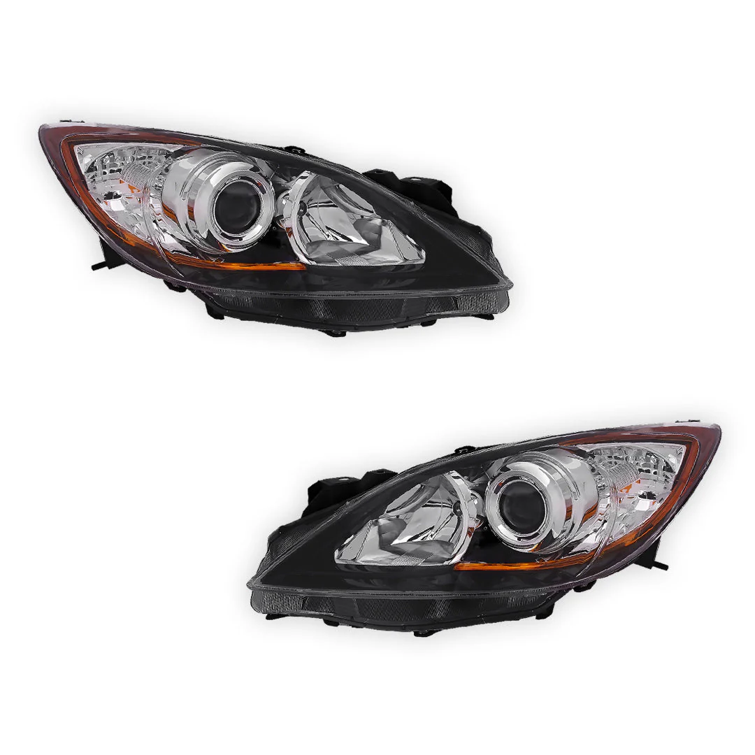 Mazda 3 BL (2011 - 2013) Genuine Headlights LH + RH - Image 2