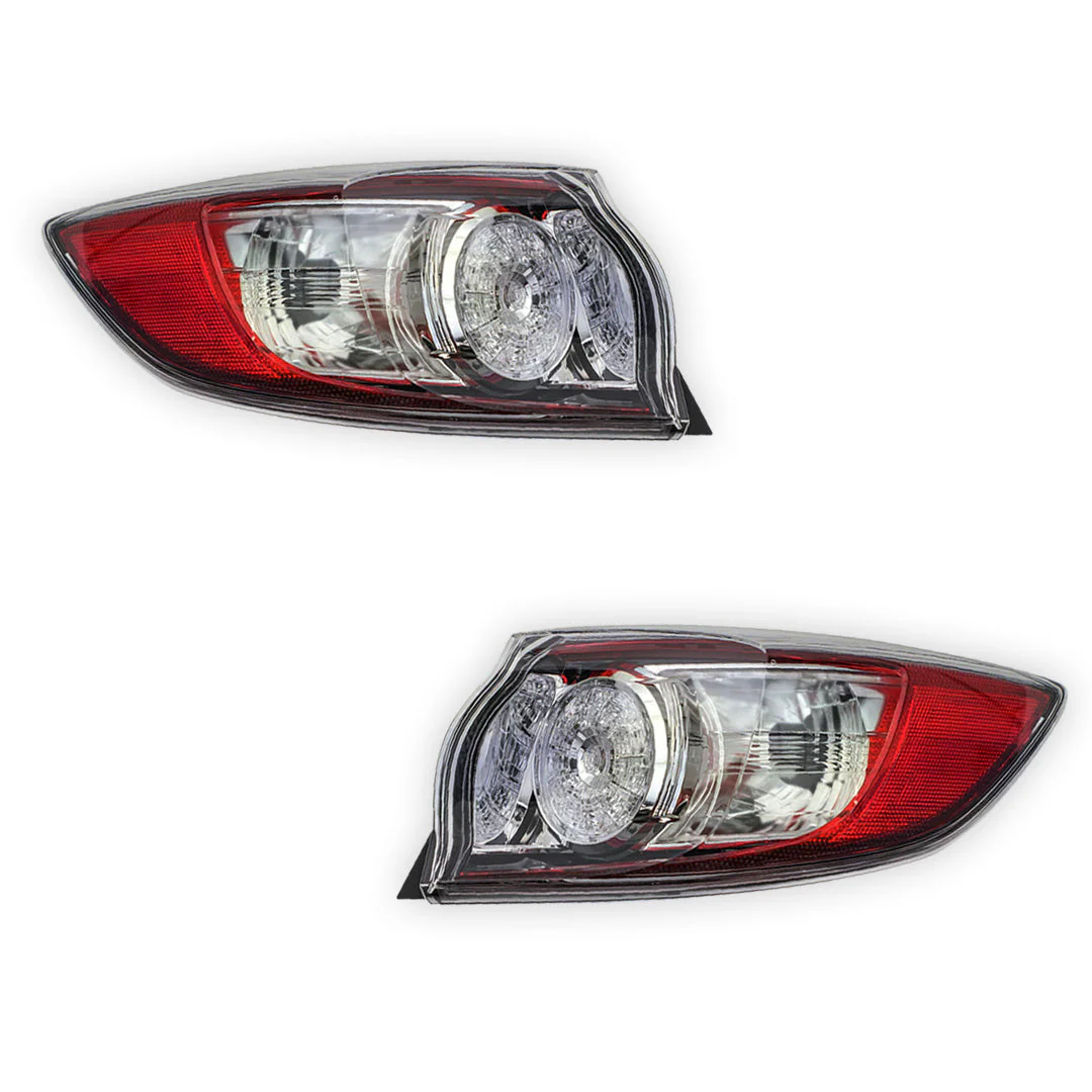 Mazda 3 BL (2011 - 2013) OEM Style Tail Lights LH + RH - Image 2
