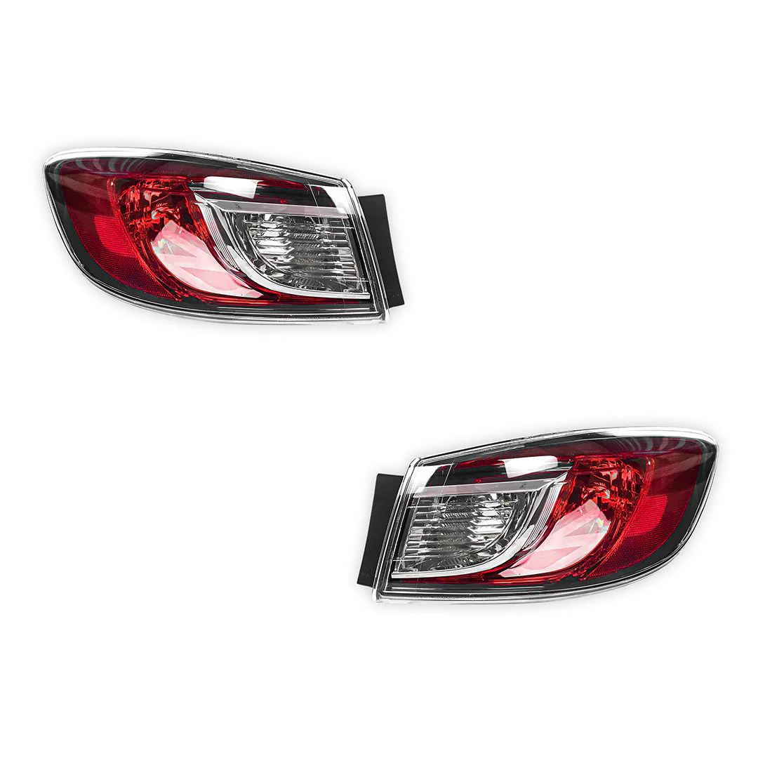 Mazda 3 BL Sedan (2009 - 2013) OEM Style Tail Lights LH + RH - Image 2