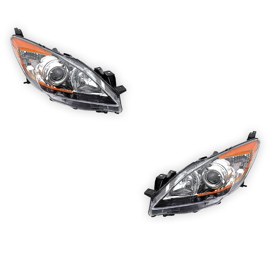 Mazda 3 BL Sedan / Hatch (2009 - 2013) Headlights LH + RH - Image 2