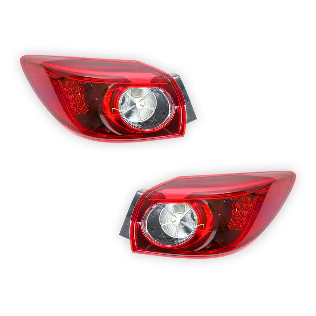 Mazda 3 BM (2013 - 2016) OEM Style Tail Lights LH + RH - Image 2
