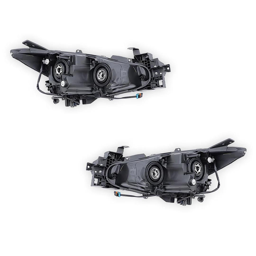 Mazda 3 BM Sedan / Hatch (2013 - 2016) Manual Type Halogen Headlights LH + RH - Image 3