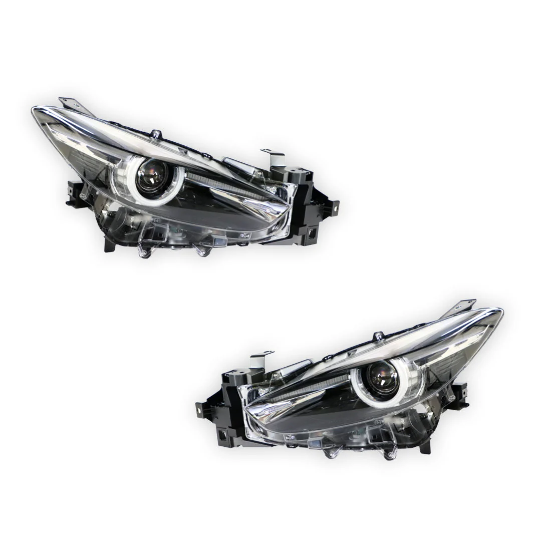 Mazda 3 BN (2016 - 2019) Genuine Headlights LH + RH - Image 2