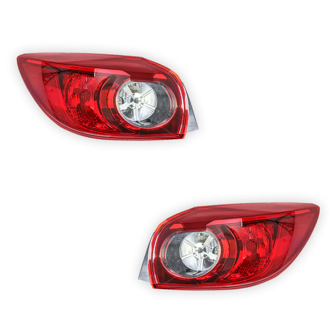 Mazda 3 BN (2016 - 2019) OEM Style Tail Lights LH + RH - Image 2