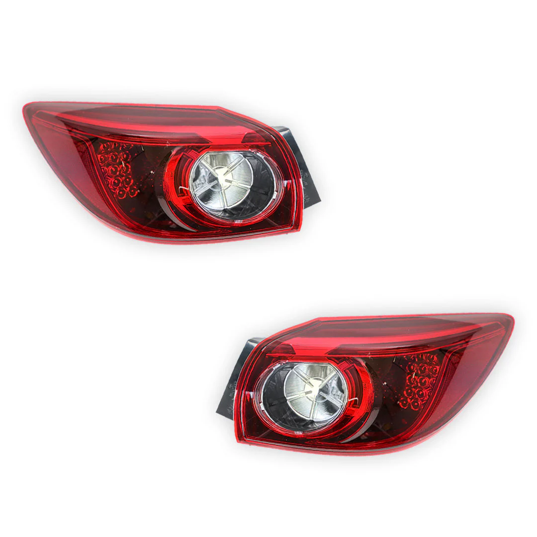 Mazda 3 BN (2016 - 2019) OEM Style Tail Lights LH + RH - Image 2