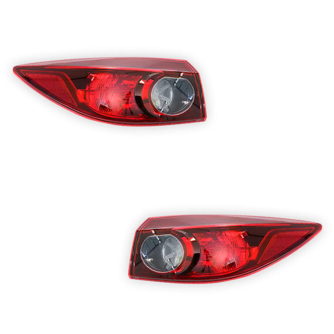 Mazda 3 BN (2016 - 2019) OEM Style Tail Lights LH + RH - Image 2