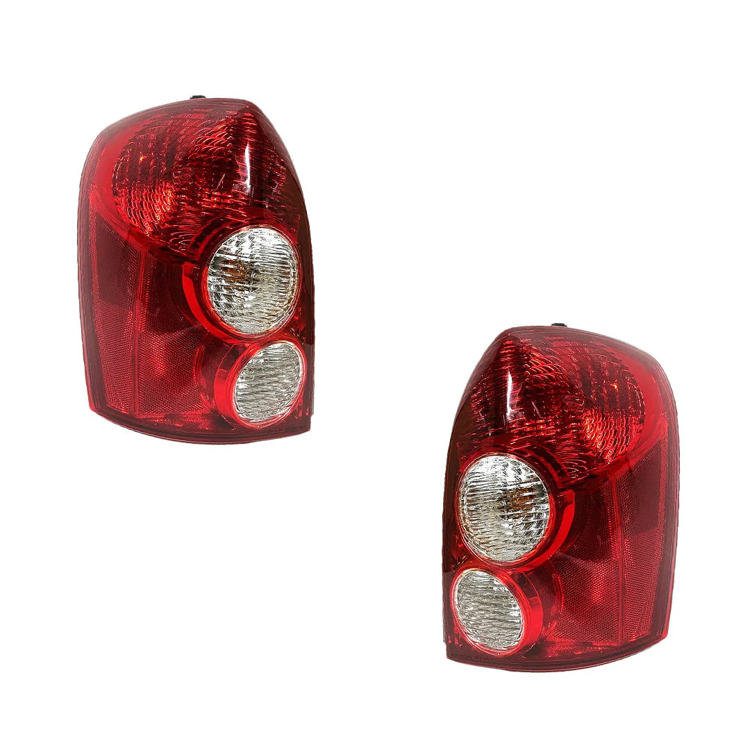 Mazda 323 BJ (2002 - 2003) Halogen OEM Style Tail Lights LH + RH - Image 2