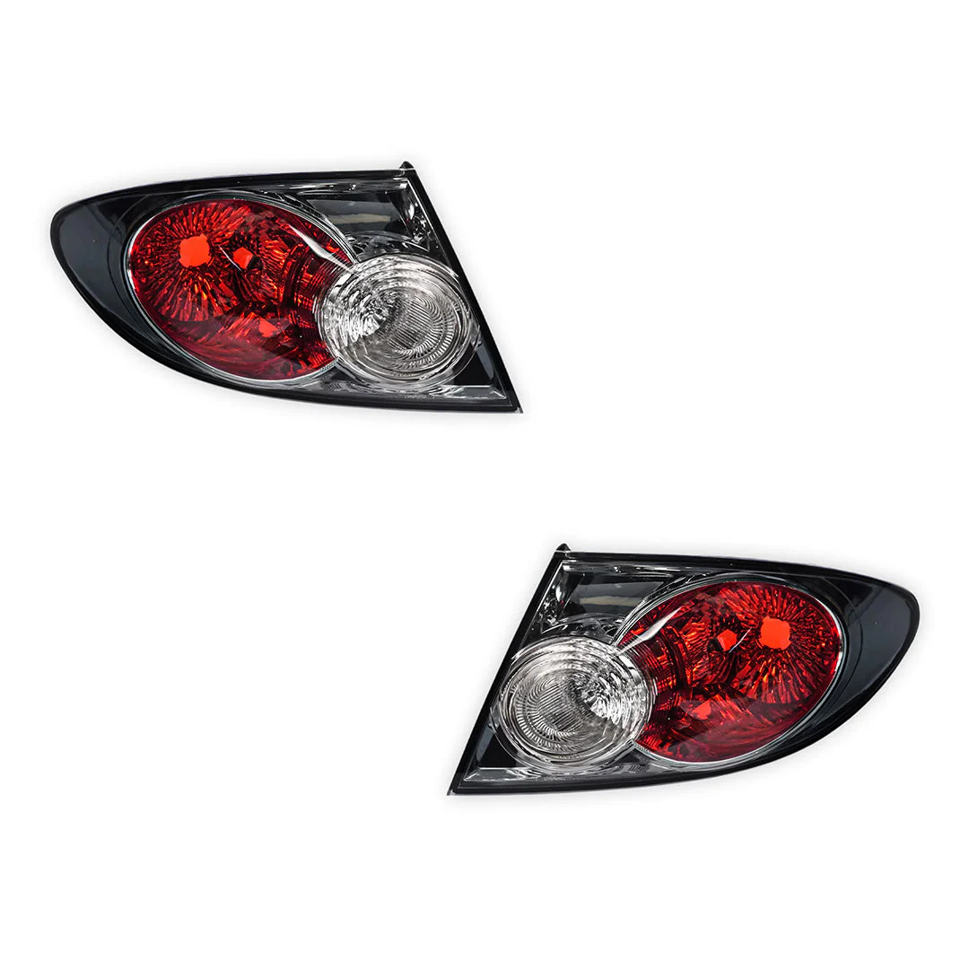 Mazda 6 GG Sedan / Hatch (2005 - 2007) Non-Tinted Tail Lights LH + RH - Image 2