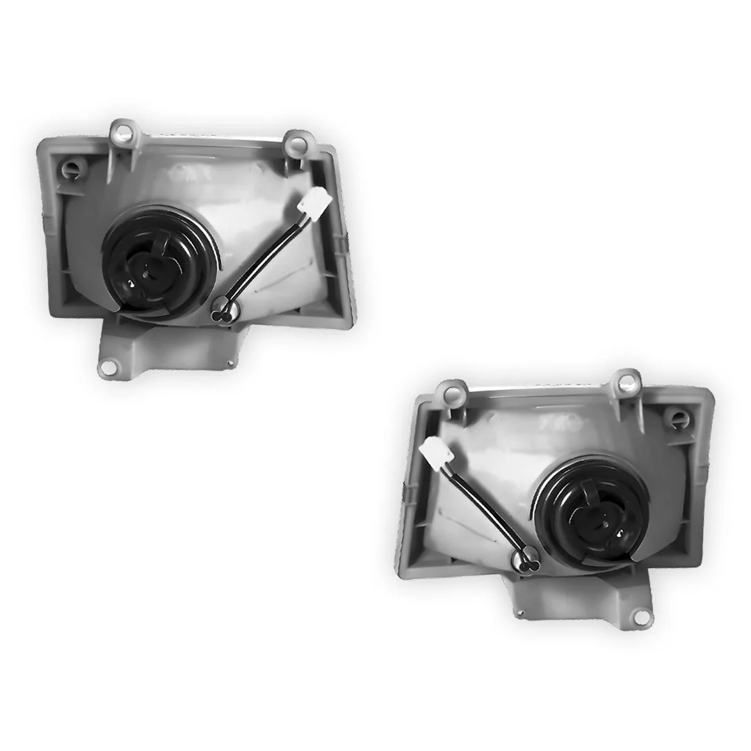 Mazda Bravo UN (2002 - 2006) OEM Style Black Headlights LH + RH - Image 3