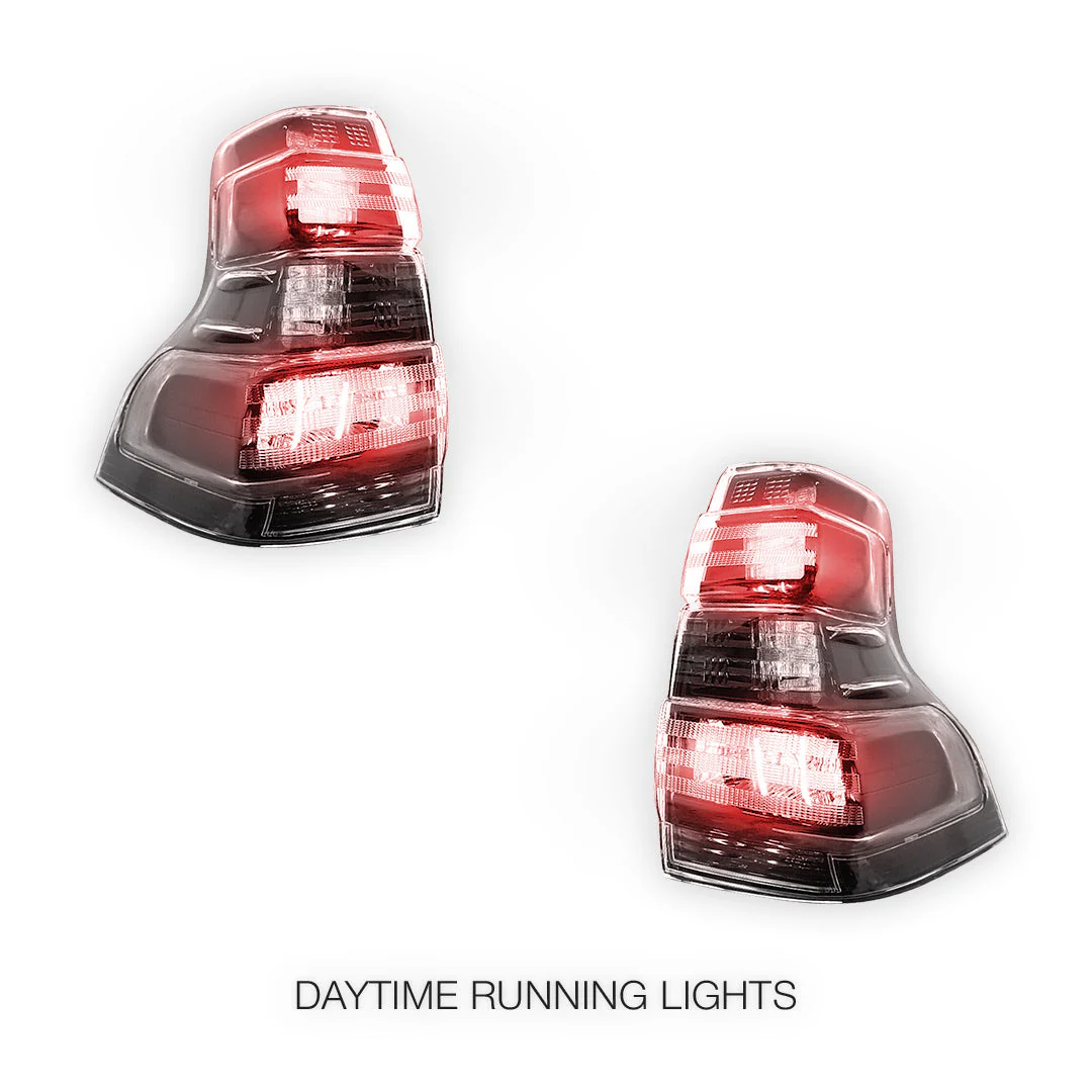 Toyota LandCruiser Prado 150 Series (2009 - 2019) LED Tail Lights LH + RH - Image 2