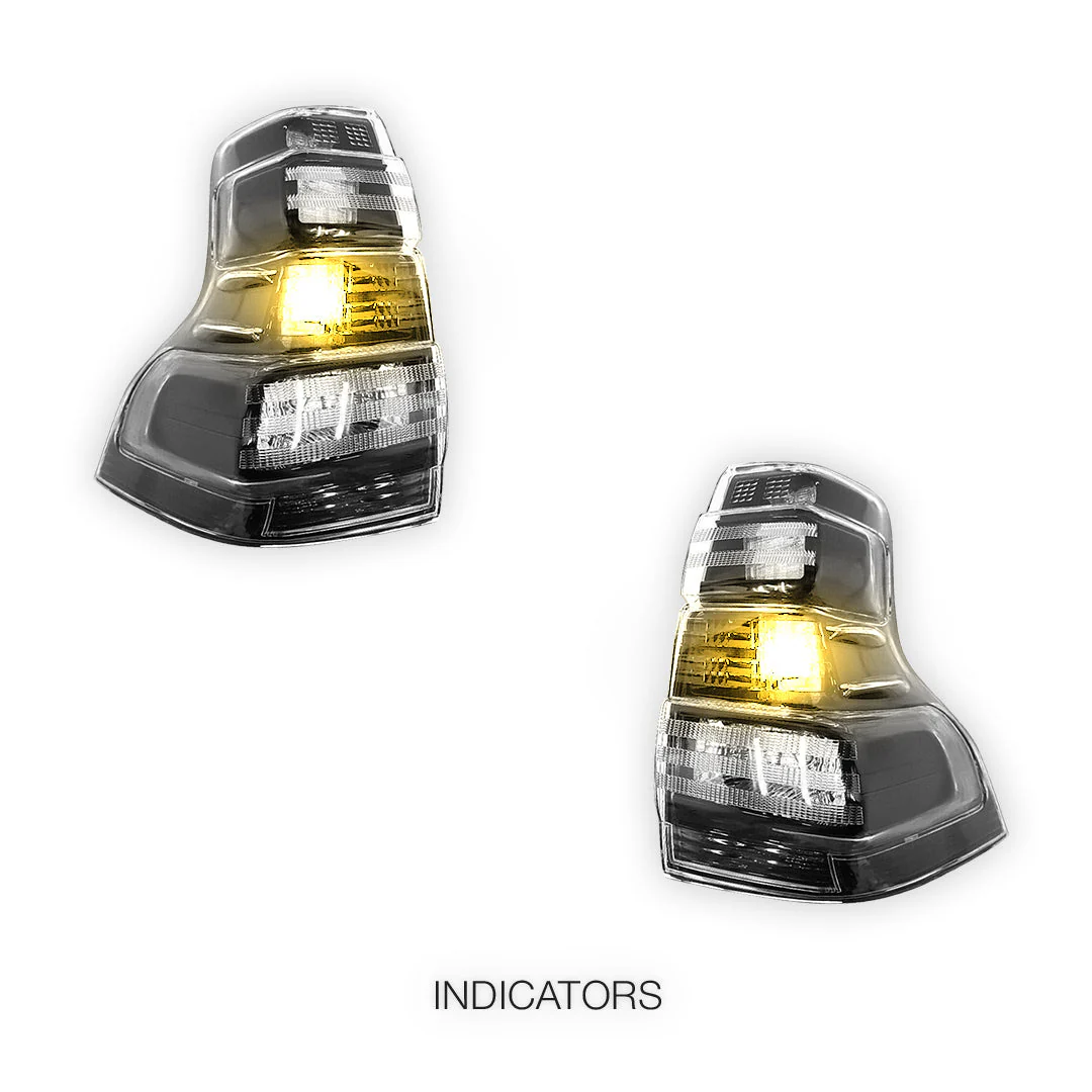 Toyota LandCruiser Prado 150 Series (2009 - 2019) LED Tail Lights LH + RH - Image 3