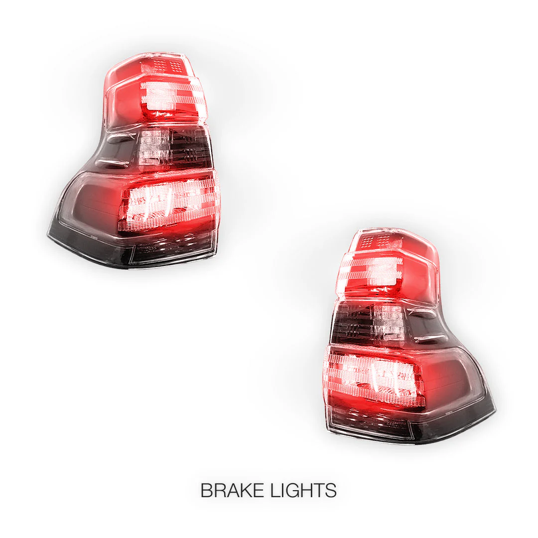 Toyota LandCruiser Prado 150 Series (2009 - 2019) LED Tail Lights LH + RH - Image 4