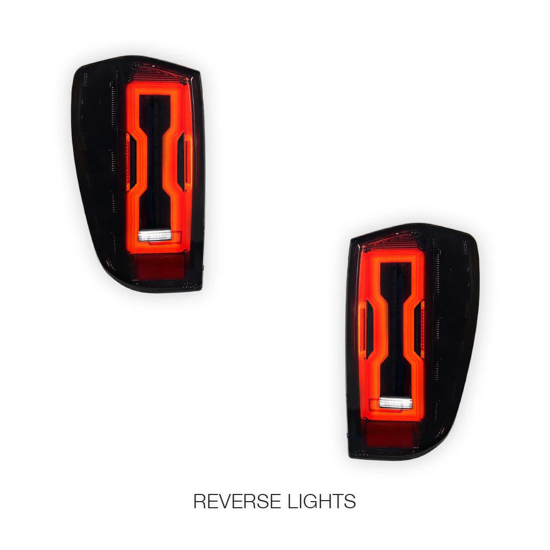 Mazda BT-50 TF (2020 - 2025) Smoked Sequential Full 3D LED Stripe Bar Tail Lights LH + RH - Image 5