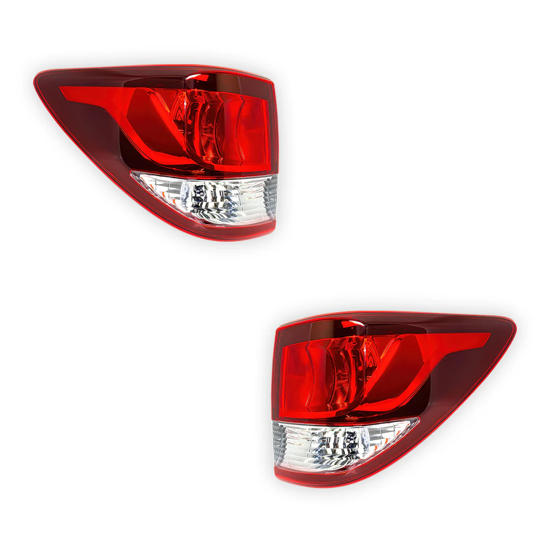 Mazda BT-50 UR (2015 - 2020) Halogen Outer Tail Lights LH + RH - Image 2