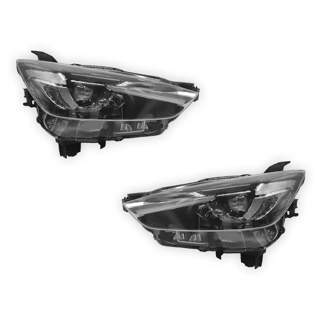 Mazda CX-3 DK (2015 - 2025) Genuine LED Non Adaptive Headlights LH + RH - Image 2