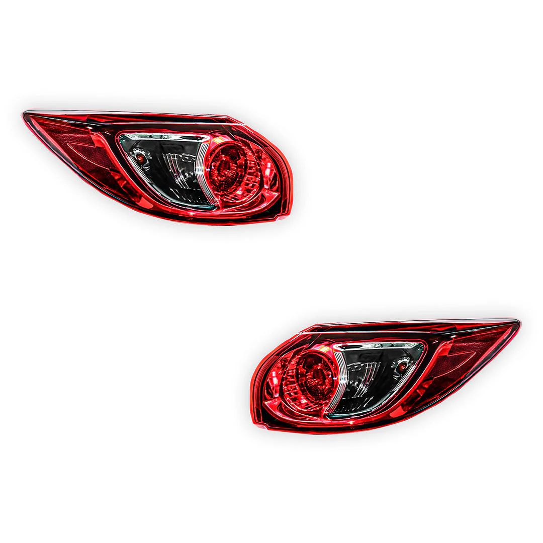 Mazda CX-5 KE (2014 - 2017) Non-LED OEM Style Tail Lights LH + RH - Image 2