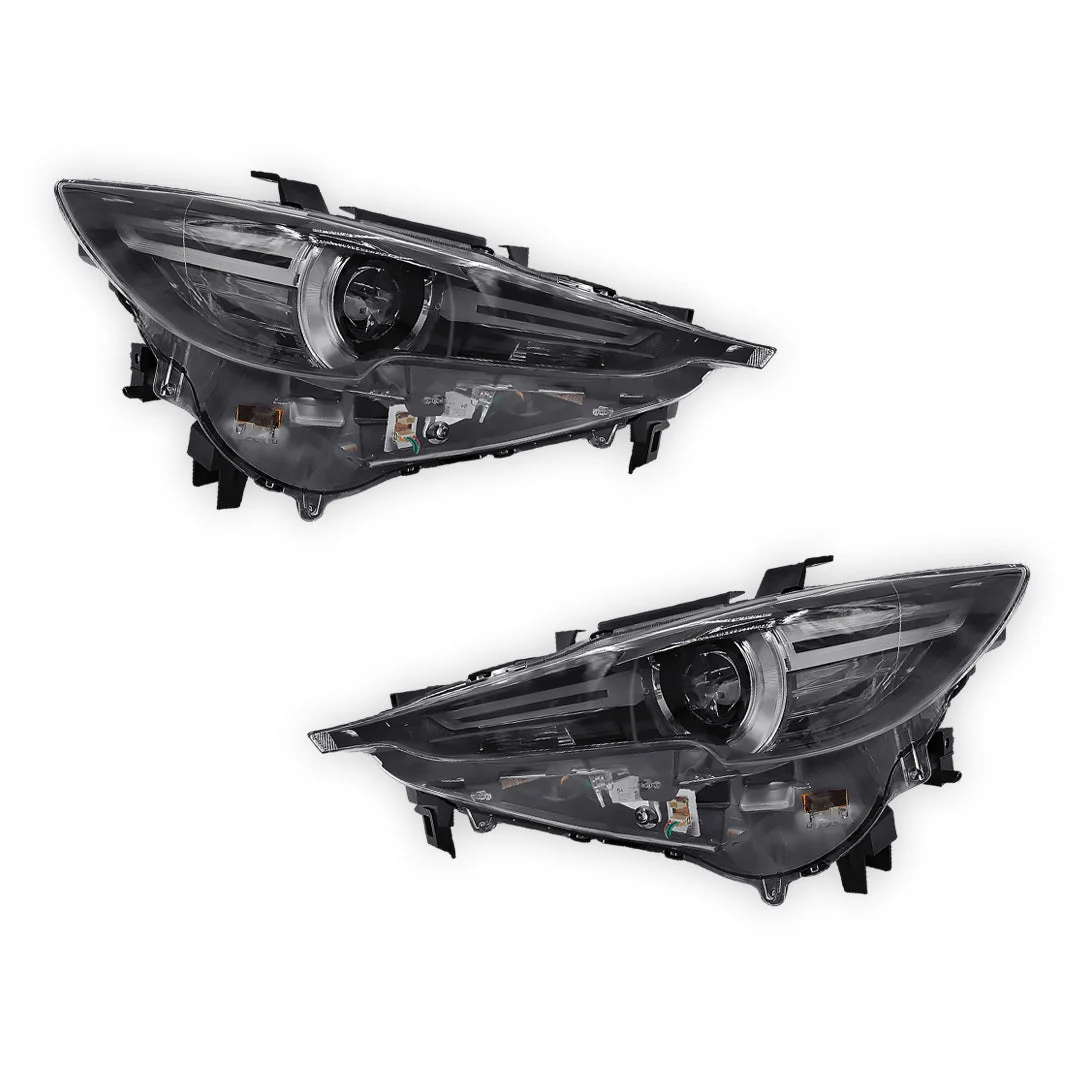 Mazda CX-5 KF (2017 - 2021) Genuine Headlights LH + RH - Image 2